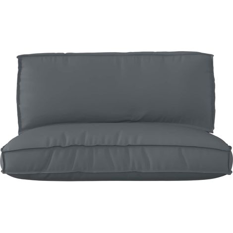 Maison Exclusive - Palettenkissenset 2 pcs Anthrazit Oxford-Stoff