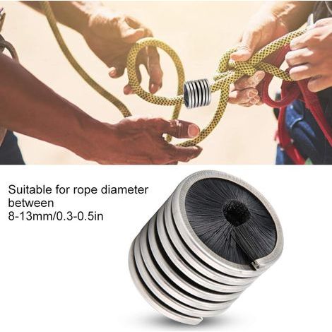 Brosse de Corde, Brosse de Lavage de Corde d'escalade, Brosse Corde Escalade pour Garder Le Nettoyage pour Corde l'escalade pour Un diamètre 8-13 mm (1/4)