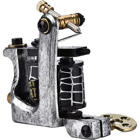 Machine à tatouer professionnelle en alliage, 10 bobines de cuivre, pistolet à tatouer Shader (1/5)