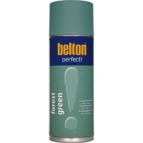 Bombe de peinture - Vert forêt - Tous supports - Belton Perfect - 400ml