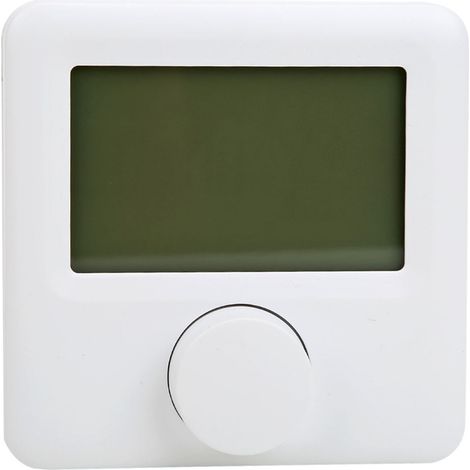 Thermostat programmable HYO6BW avec affichage numérique LCD et régulateur de température (1/5)