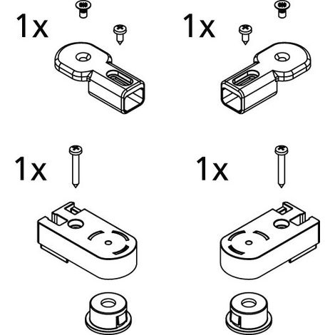 Kermi 2534742 EBCC012 Jeu palier supérieur