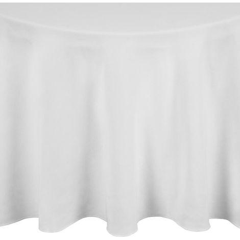 Nappe ronde blanche Occasions 3050mm - MITRE ESSENTIALS (1/3)