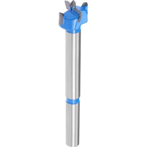 Punte da trapano Forstner da 15 mm, in carburo di tungsteno, per legno, seghe a tazza, foratura di cerniere per la lavorazione del legno (blu, grigio) (1/5)