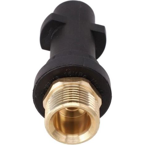 Adaptateur M22 Mâle À Baïonnette - Pour Nettoyeurs Haute Pression - Compatible K2 K3 K4 K5 K6 K7 - 160 Bar - 60 °C - M22 X 15 Mm - 1 Pièce (1/5)