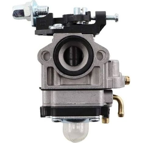 Kit de carburateur compatible avec débroussailleuses AL-KO BC410 BC4535 BC4125 et tondeuses à gazon – filtre à essence et tuyau inclus (1/3)