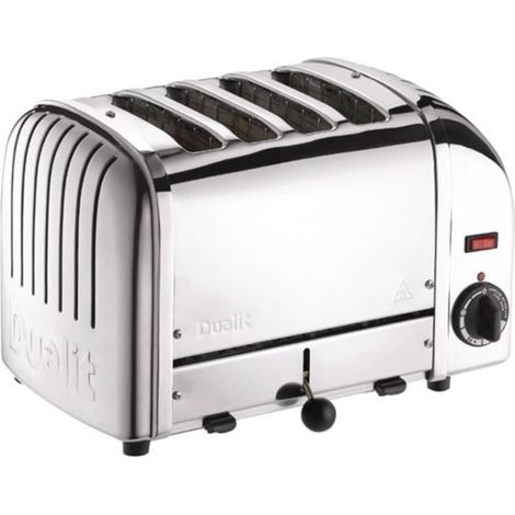 Tostadora de 4 rebanadas, 2200 W, acero inoxidable - 40365 - Dualit -
