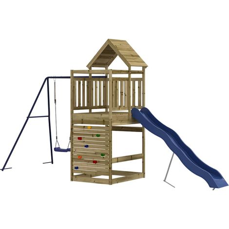 Maison Exclusive - Set da Gioco da Esterno in Legno di Pino Impregnato