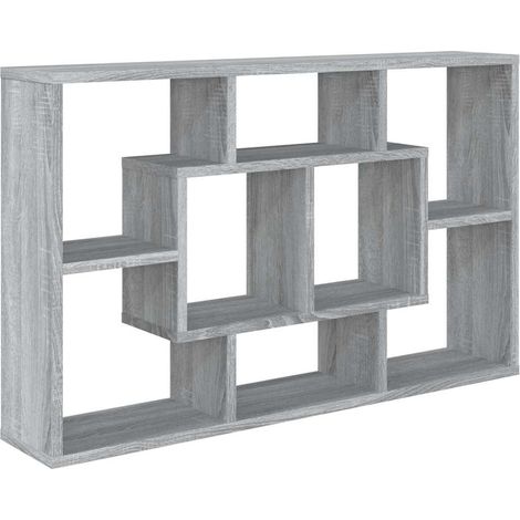 Maison Exclusive - Mensola a Muro Grigio Sonoma 85x16x52,5 cm in Legno Multistrato (1/5)
