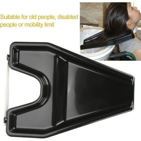 Bac à Shampoing Coiffure.Plateau Lave-tête Portable pour Chaise (1/4)