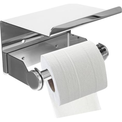 Duty Rustproof Stainless Steel Toilet Paper Holder with (1/5)