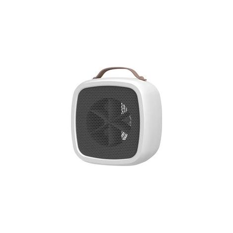 Radiateur électrique portable silencieux pour bureau à domicile – Chauffage d’appoint rapide et efficace, radiateur isolant compact avec soufflante thermique, couleur blanc (1/3)