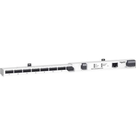 Schneider A9XMZA08 Interfaz ethernet rf modbus rs485 acti9 smartlink schneider - 7 canales ti24 - 2 entradas analógicas