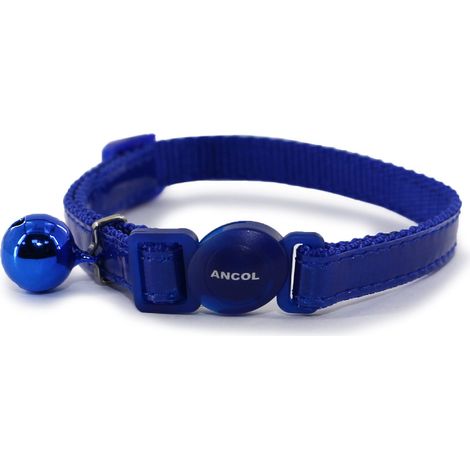 Ancol Cat Collar Gloss Reflective Blue - sgl - 242143 (1/5)