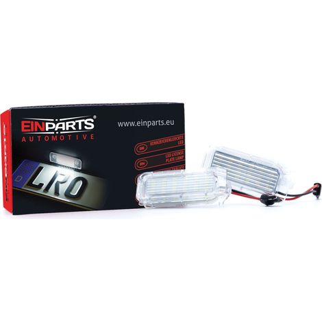 Luci targa a LED 6000K Bianco freddo 12V CANBUS per Ford Fiesta Focus Galaxy Kuga Mondeo Transit (1/5)