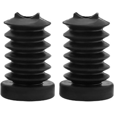 Protectores de goma para la horquilla trasera y los amortiguadores de las motocicletas Harley Touring Street Electra Glide Road King (1997-2013). (1/5)