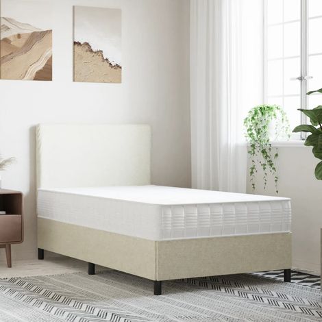 Matelas à ressorts ensachés dureté moyenne 100x200 cm (1/5)