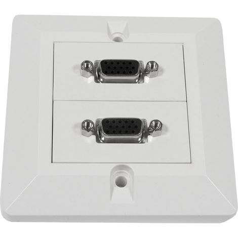 BeMatik - canal de la boîte murale 80x80 de type 2 VGA (1/2)