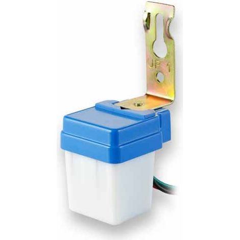 V-TAC VT-8019 Sensore Fotocellula crepuscolare 360° IP44 per illuminazione LED max 6A sku 5081