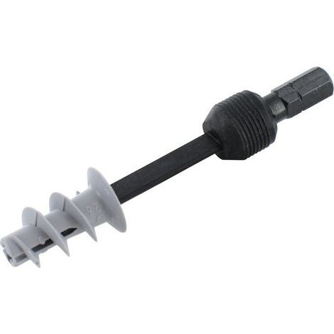 Fischer – Kit de 100 chevilles synthétiques pour plaque plâtre – Ø 5 mm – Fixation sans perçage jusqu'à 15 mm – Outil de pose inclus (1/5)