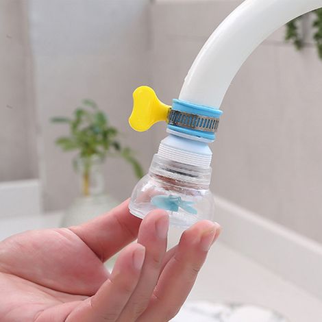 Tête de Filtre pour Robinet de Cuisine Rotative Anti-Éclaboussures [Modèle universel] PP PVC 60g 1 unité (1/5)