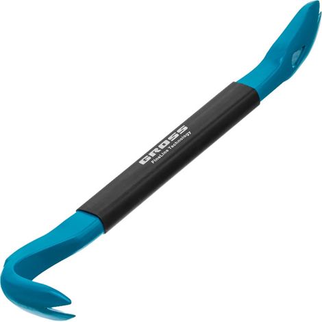 Gross 25253 claw type Pry Bar with rubber handle - 300mm x 22mm x 14mm