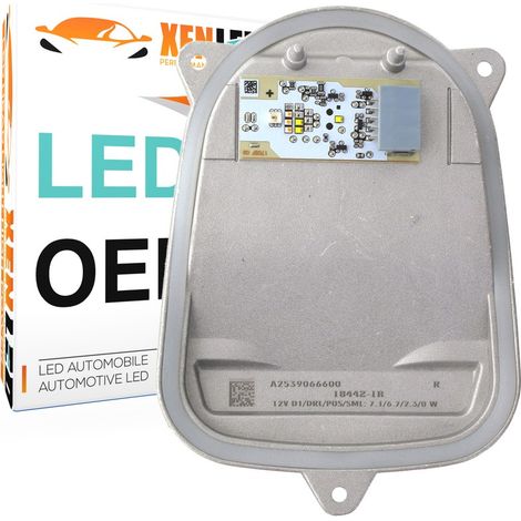Module feux de jour + clignotant LED A2539066600 - compatible avec Mercedes GLC W253 - Remplacement Droit X253