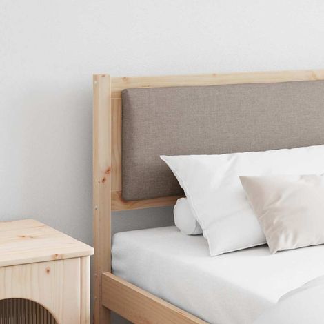 vidaXL Tête de lit Autre Marron 180 cm Bois massif en pin