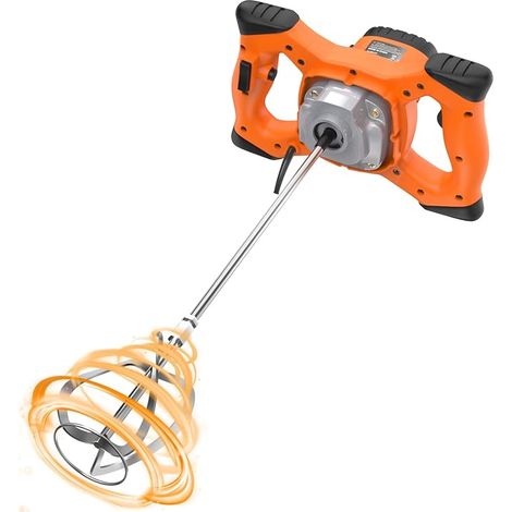 2100 W Mortar Mixer, Concrete Mixer, 220 V, 6 Speeds (1/5)
