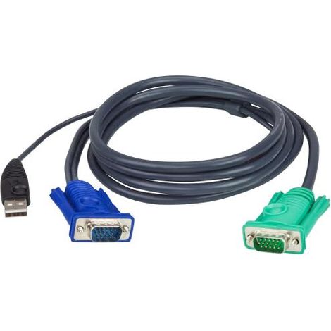 Cavo KVM Aten 2L-5201U nero, 1,2 m (1/3)