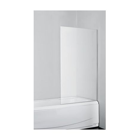 Odyssea – Pare-baignoire transparent 90x140 – Verre 6mm – Réversible – 1 vantail – Gamme Transparence-B (1/4)