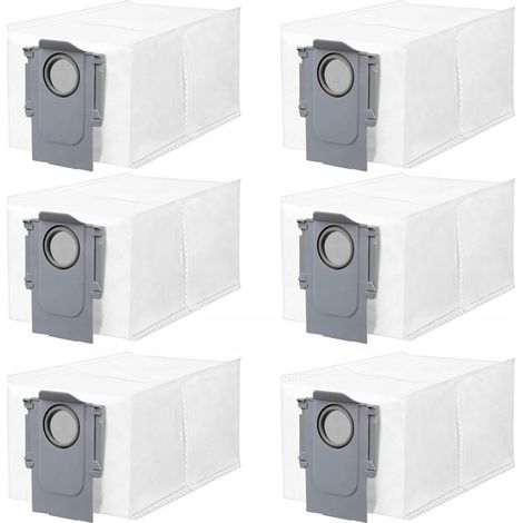 Sacchetti per Roborock Q Revo Pro / S / MaxV / Pro / Curv / S8 maxV Ultra - 6 pezzi (1/5)