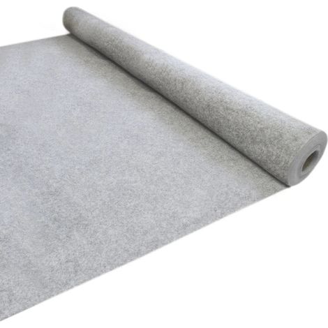 Camper Van Lining Carpet Silver Grey 4 Way Super Stretch 2m Wide