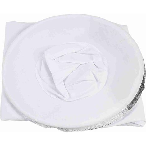 Protective Equipment for Beekeeping, Full Coverall for Hive Work with Durable Zippers, White XXL (L) (1/5)