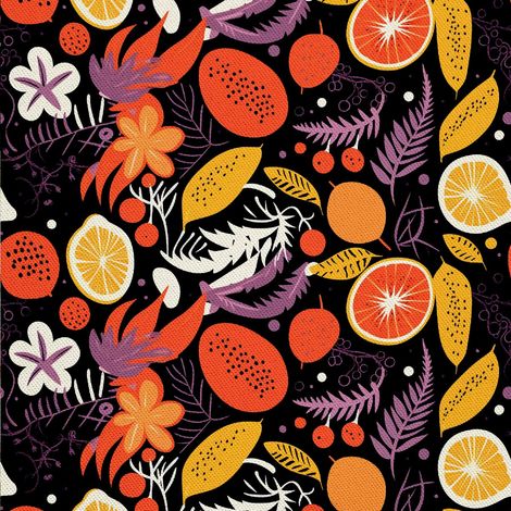 Tela decorativa para exteriores Oxford - Motivo frutal  DX6506 (1/5)