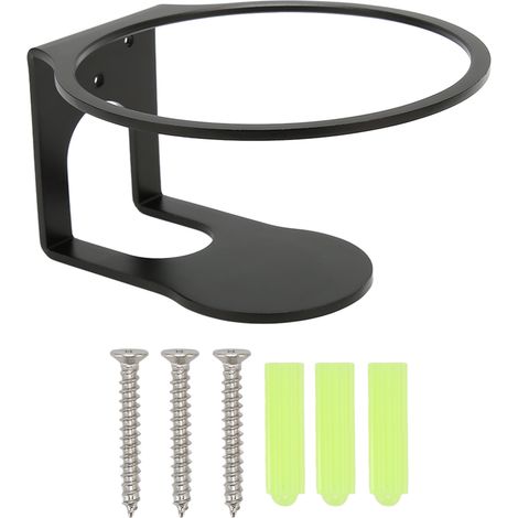Support Murale pour HomePod 2, Bracket en Alliage d'Aluminium Noir, Fixation Stable et Gain de Place pour Enceinte (1/5)