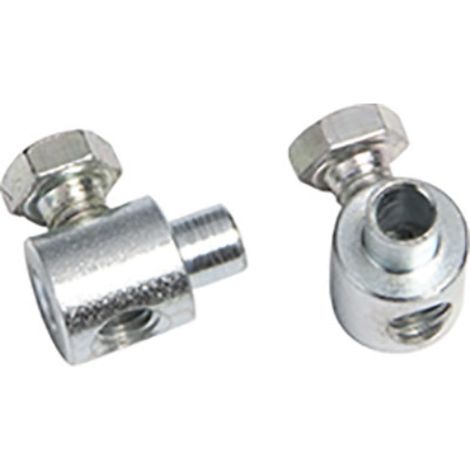 Morsetto zincato vite laterale mm 4,0 cf=pz 4 (5 confezioni)