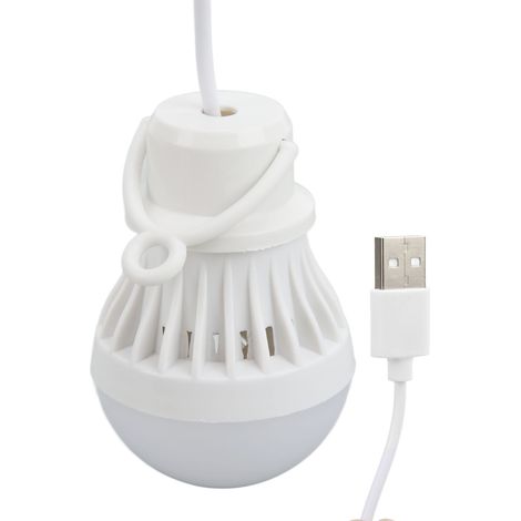 Ampoule LED Camping Économique USB avec Crochet pour Randonnée Tente Extérieur (1/5)