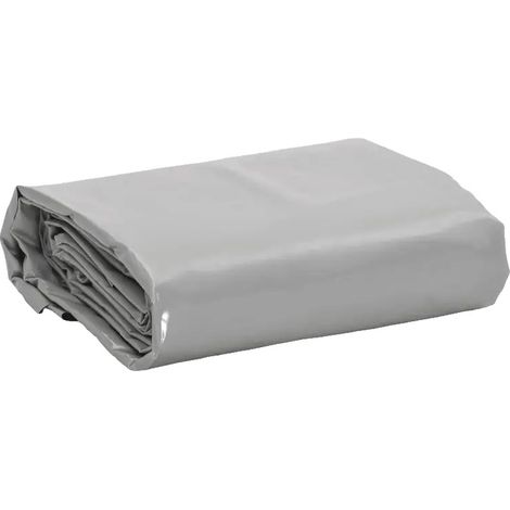 Lona impermeable, resistente a los rayos UV, gris. (1/2)