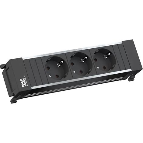Bachmann multiprise power frame 3 sicherheitssteckdosen schuko (1/2)