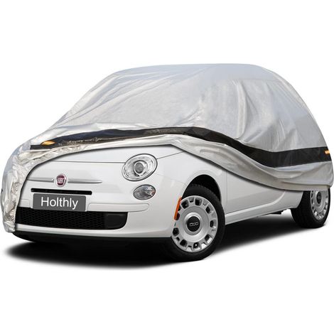 Bâche auto 10 couches imperméable respirante pour Skoda Citigo (2011-2020) argent (1/5)