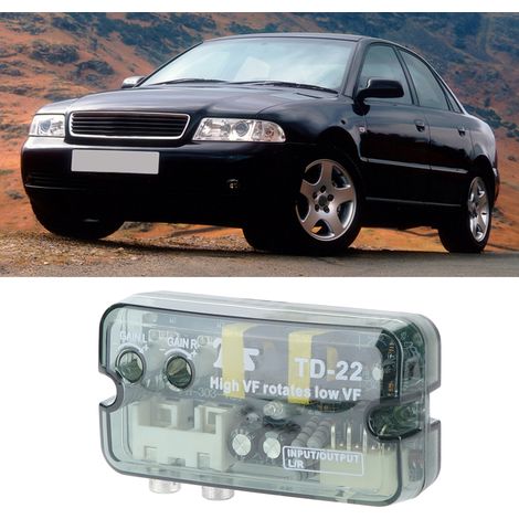 Kit de câblage pour amplificateur audio de voiture, câble audio, ligne d'alimentation, convertisseur audio haut/bas. (1/5)