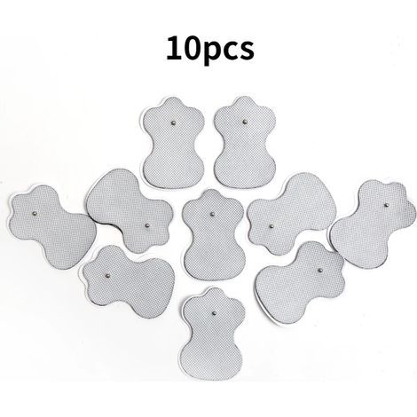 10/20 électrodes pour appareil de thérapie TENS, coussinets auto-adhésifs, stimulateur musculaire, masseur, soins de santé05284