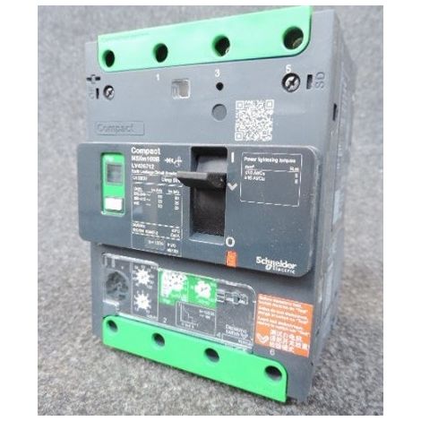 Disjoncteur 100A 3P 25KA Micrologic 4.1 3d Vigi Everlink Compact NSXm SCHNEIDER LV426712