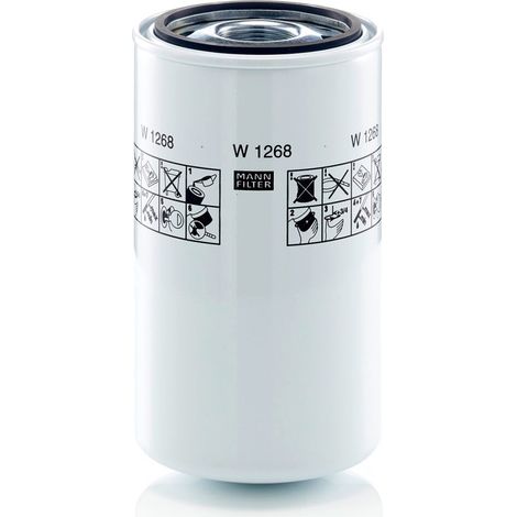 Filtre à huile type vissé Mann Filter W1268/1