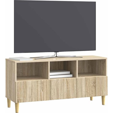 Maison Exclusive - TV-Schränk Sonoma-Eiche 102 x 34,5 x 50 cm Hol