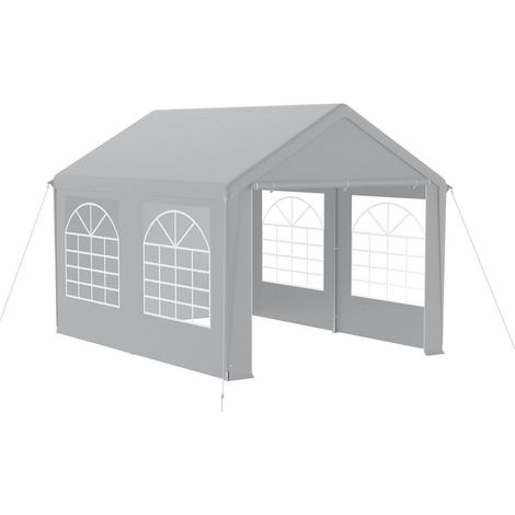 Gartenzelt 3x4m mit 4 Seitenwänden, wasserdicht, stabil, Sonnenschutz (1/5)
