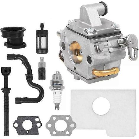 Kit de bougie d'allumage, filtre à air et carburateur pour Stihl 017, 018, MS 170 et MS 180 (1/5)
