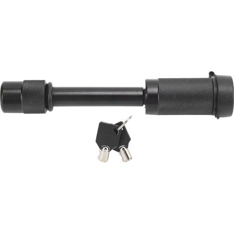 Goupille d'attelage de remorque 5/8 pouces, noyau de fleur de prunier en alliage d'aluminium avec 2 clés universelles pour camping-cars (1/5)