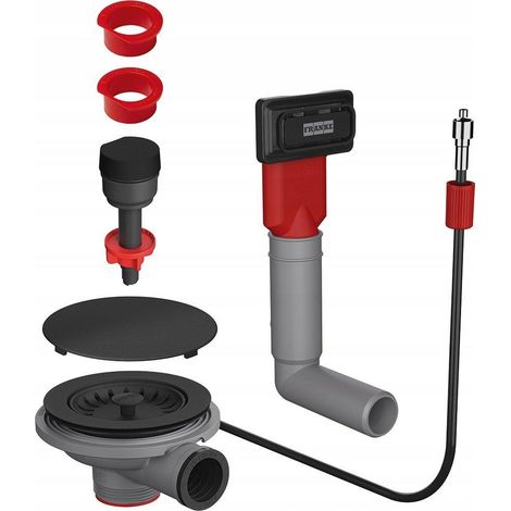 Franke Odpływ Color Line kit di scarico nero opaco